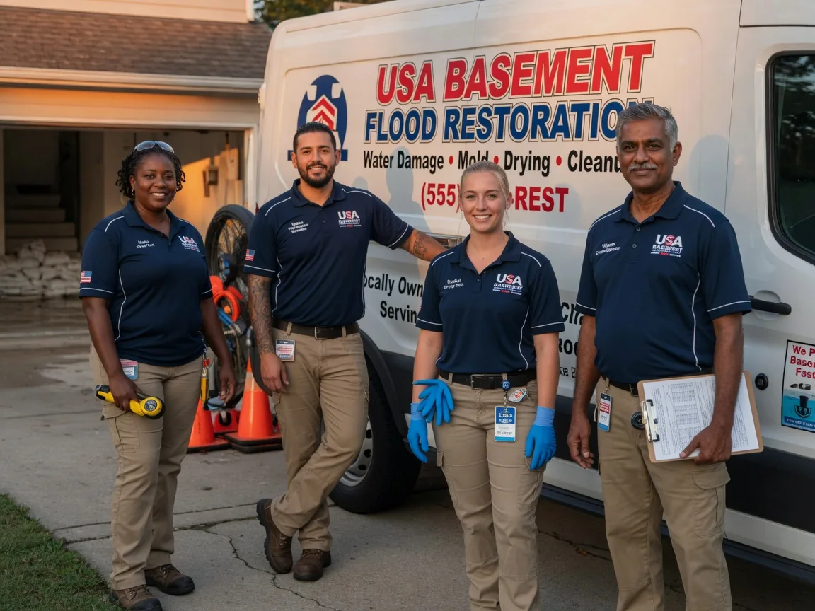 Basement Flood Cleanup company in Canton, IL