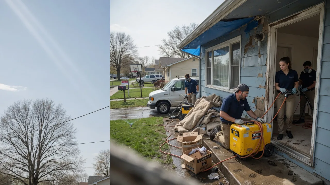 Basement Flood Cleanup in Canton, IL near me